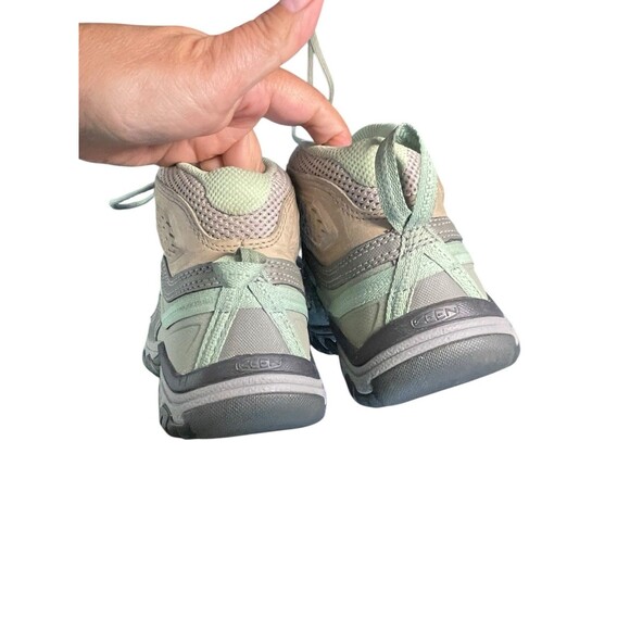 Keen Targhee Vent Mid Hiking Boots Women's Size 7 Brown Green Lace Up Outdoor - Picture 6 of 14